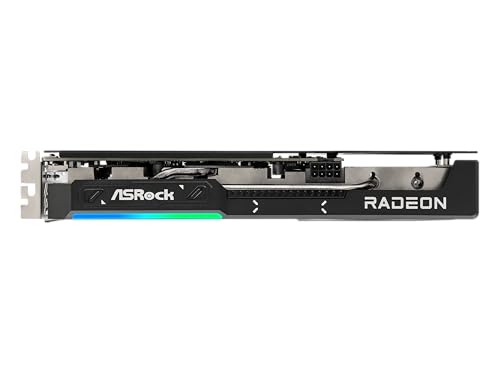 Image of ASRock Radeon RX 9060 XT Challenger 16GB GDDR6 OC Graphics Card | 3300 MHz Boost | Dual Fan | 0dB Cooling | Metal Backplate | PCIe 5.0 | DisplayPort 2.1a, HDMI 2.1b
