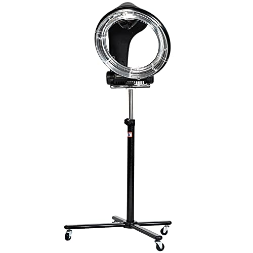 Sanqiao Orbiting Infrared Hair Dryer with Stand Professional Hair Perm Color Accelerator Processor, Temperature & Height Adjustable