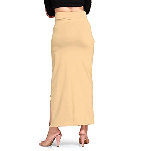 Image of ALYNE Women's Saree Shapewear Petticoat - Blended Full-Elastic Comfort for Perfect Saree Draping for Women.