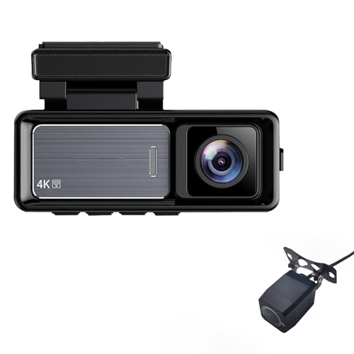 🚗 【Registrazione in loop con scheda da 64 GB inclusa】Supporta la registrazione in loop senza interruzioni. Quando la scheda di memoria è piena, il sistema sovrascrive automaticamente i filmati più vecchi in modo che la registrazione continui senza interruzioni. È inclusa una scheda di memoria da 64 GB, così puoi iniziare a utilizzare la dash cam immediatamente