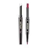 1 De Labios Mate. Red Color Pintalabios duradero, lápiz de cabeza, doble impermeable, desnudo, 2 pintalabios, 1 bolígrafo con terciopelo labial duradero en pintalabios, pintalabios Lápiz Labial
