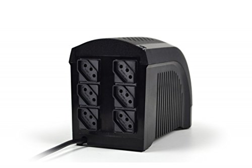 Nobreak Ups Mini 600VA Monovolt, TS Shara, 48580-8-1, TS Shara, UPS MINI 4004, PretoPequeno glide