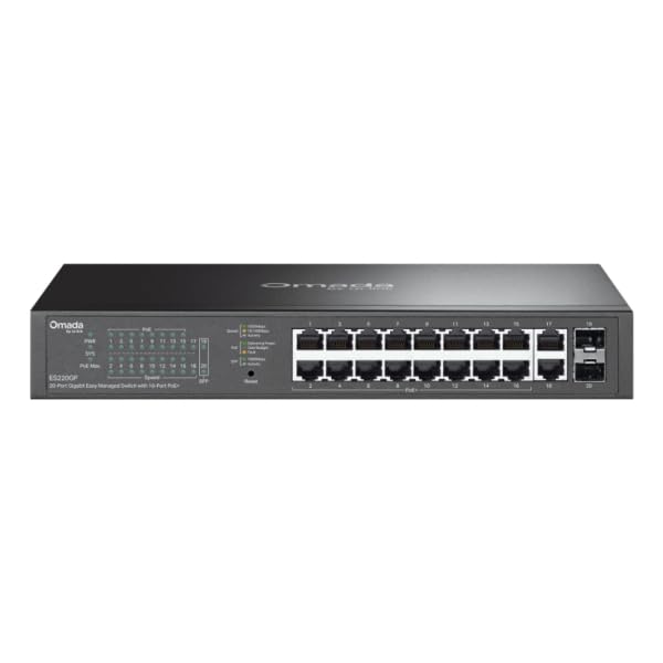 OMADA ES220GP Pro BE19000 Przełącznik sufitowy Tri-Band WI-FI 7 Access Point