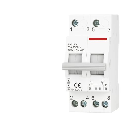 Disjoncteur de transfert manuel MTS 40A avec commutation sécurisée double alimentation