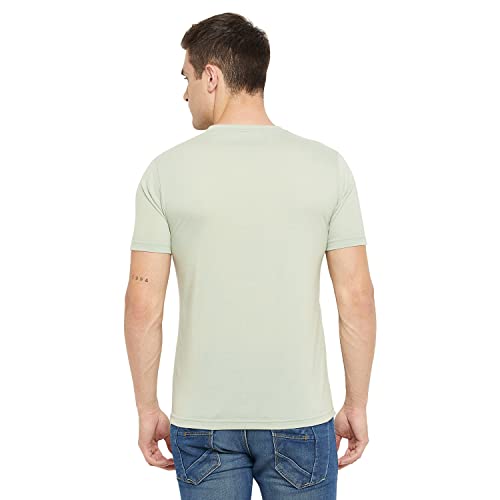 Image of Orewa by OKANE Men's Solid Round Neck Cotton T-Shirt (Pack of 2)