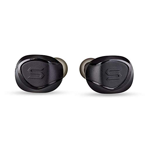 Soul Electronics X-Shock Absolute True Wireless Earphones. Bluetooth Waterproof Earbuds. In Ear Headset With Mic And Charging Box. For Iphone Ipad Android Smartphones Tablets, Laptop. Black #TOP1