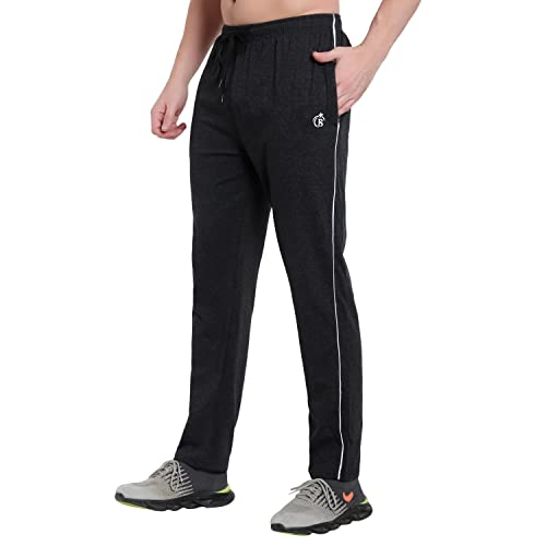 Image of BLUE STAR SHARK Mens's Cotton Piping Track Pant Lower