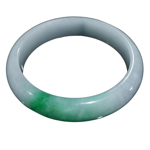 Bracelet en jade pour femmes, bijoux bracelet en jadéite blanc vert