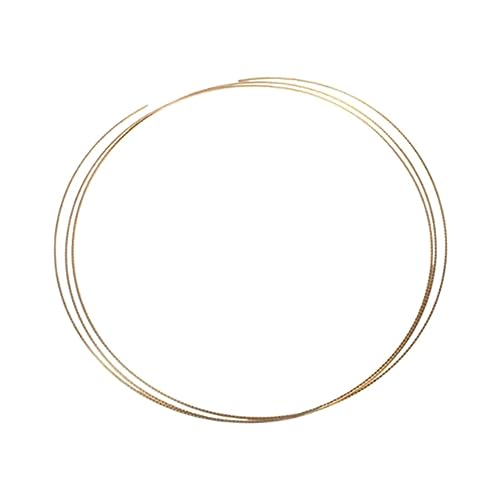 ifundom 8ft 1.5mm Guitar Fretwire Brass Golden 2.43m Length for Mandolin Banjo Box Guitar