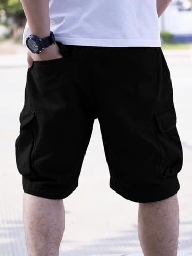 Image of Vogaan Men's Shorts || Casual Men Shorts Cotton || Half Pant for Man || Cargos Shorts