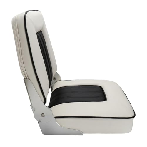 BOVUXKJH Foldable Boat Seat Marine Seat Practical, Wear Resistant, PU Leather Premium Durability Easy to Clean Accessory Replacement