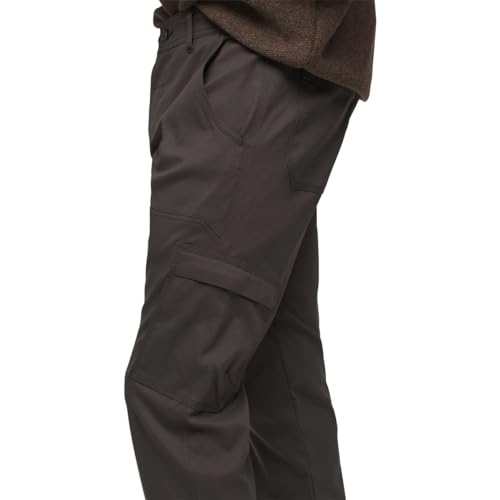 prAna Stretch Zion Slim Straight Pant - Men's, Dark Iron, 40x303