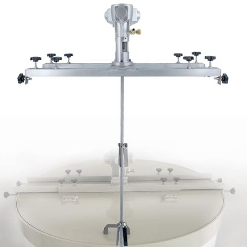 Pneumatic Paint Mixer Pneumatic Agitator Pail Mixer Paint Agitator Paint Stirring Machine Bracket Air Agitator Paint Mix Tool,
