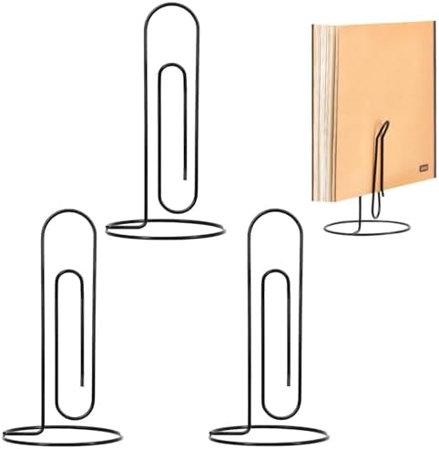 7.2-Inch Desktop Memo Holder 4Pcs Base Clip Jumbo Desk Paper Clip Table Number Holder Picture Note Photo Stand Office Accessory image 4