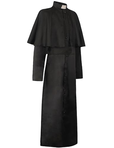 Disfraz de sacerdote para niños con accesorios 3 piezas miniatura 7