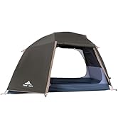 ThreeBears 4-Person Backpacking Tent Shelter, 3000mm Waterproof, Easy Setup, Spacious for Family ...