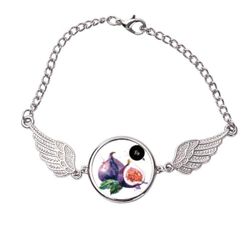 Bracelet ailes d'ange en métal pour femme, bijou poignet taille Medium style minimaliste
