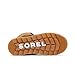 SOREL Children's Whitney ll Plus Lace Waterproof Boot - Elk, Black - 4