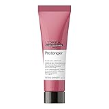 Crema Renovadora sin aclarado potenciada con Filler-a100 y aminoácidos para medios y puntas. La crema renovadora de largos y puntas de Serie Expert Pro Longer para medios y puntas, aporta una textura ligera al cabello largo que sufre de puntas finas, ayudando a renovar la fibra instantáneamente