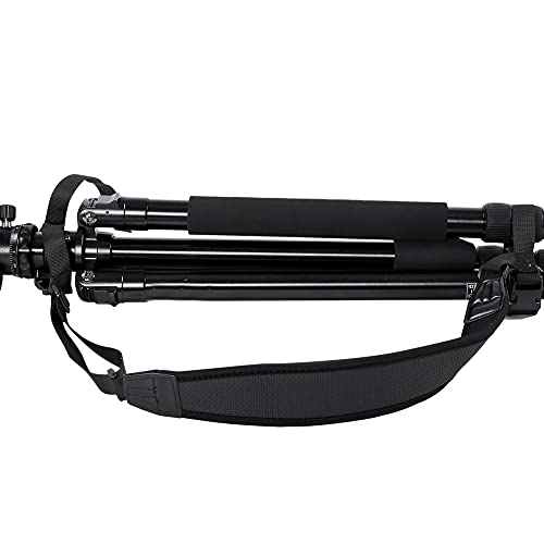 Mugast Tripod Carrying Strap 62-80cm Adjustable Tripod Strap of Nylon and Plastic with Two Buckles Suitable for Most Tripods and Light Stand - Image 4