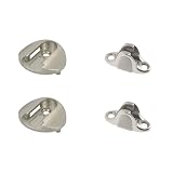 FERROELETTRA Coppia di Supporti per Asta e Pistoni per Mobili Compatibili con FERRAMENTA LIVENZA KRABY - Supporto Pistone a Gas per Ante Cucina - Attacchi per Fianco con Pioli