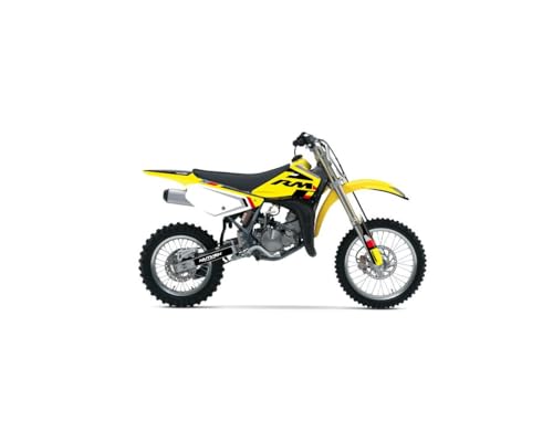 Kit déco moto cross personnalisé Suzuki 85 RM noir ultra résistant