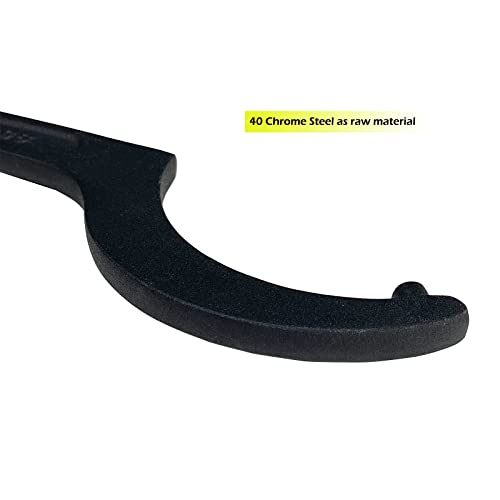 WEDO Chiave a gancio Jumbo C, 40 acciaio cromato