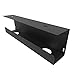 Jingchengmei Unter Schreibtisch Metallkabel-Organizer, Untertisch-Kabel-Organizer Für eine saubere Kabelführung am Büro Home Tisch-42 x 11.5 x 7.6 cm