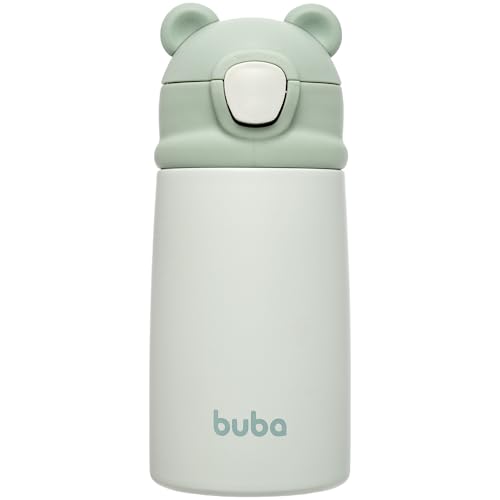 Buba, Copo Térmico Parede Dupla Ursinho Verde