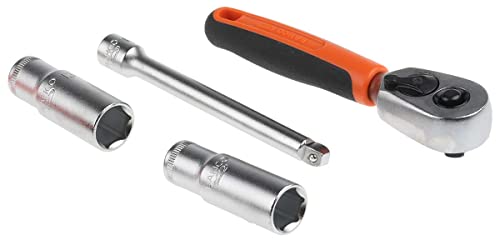 Bahco SL25L 1/4in Deep Drive Socket Set, 37 Piece Secure‑Fit Deep Socket Kit with Reliable Torque Transfer and Organised Case for Mechanical, DIY, and Maintenance Tasks - Image 2