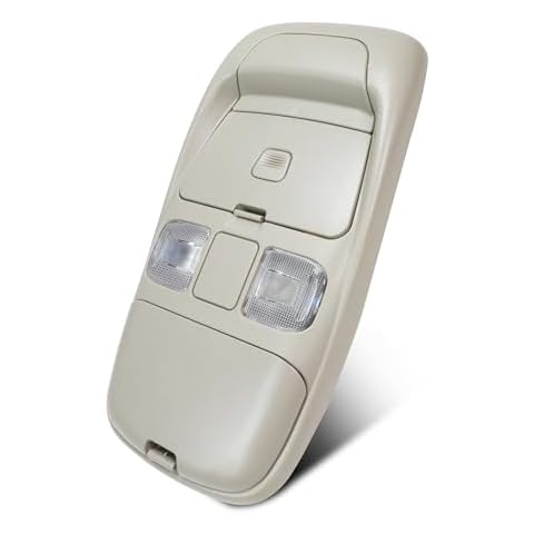 Loveinlast 2024 Upgrade 55350657 Overhead Console with Dome Light with Sunglasses Storage Compatible with Dodge Ram 1500 2500 3500 1998-2001 Cover