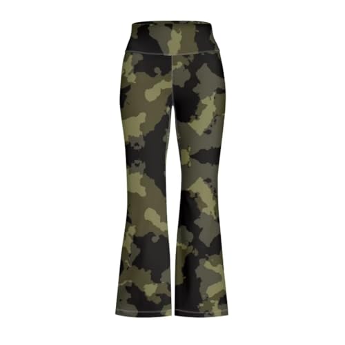 Image of Girls Flare Leggings 5-14T Cute Bell Bottoms for Girl Yoga Pants for Gym