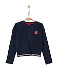  s.Oliver Mädchen 66.909.41.2566 Sweatshirt, Blau (Dark Blue 5952), 176 (Herstellergröße: XL/REG)