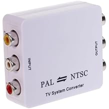 PAL to NTSC Converter Bi Direction Mini Converter, 1080p HDMI TV Video Convertor Switcher Adapter for TV, DVD Player/Recorders, VCR, etc