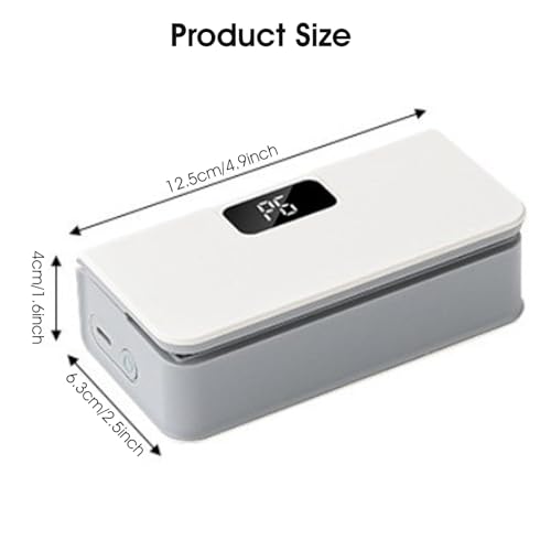 Miniatura 6 de Mini Sellador Magnético De Bolsas Para Frigorífico Con 6 Ajustes De Temperatura Ajustables, Sellador Portátil De Bolsas Con Cortador Oculto Para Aperitivos, Café, Almacenamiento De Alimentos, Co