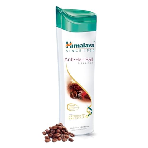 Himalaya Shampooing anti-chute à l'huile de ricin et à la caféine, nourrit les cheveux, réduit...