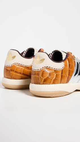 Image of adidas x Wales Bonner Samba Metallic Unisex Sneakers, Silver Met /Easy Yellow S17, 6 US Women /5 US Men
