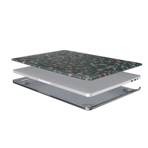 Tech21 EvoArt Modern Camo MacBook Pro 13 carcasa resistente diseño verde 3