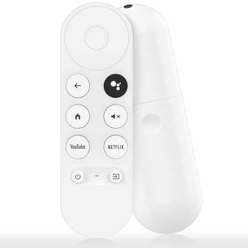 Amzpas Voice Remote for Google Chromecast 4K Snow TV G9N9N Replacement Remote Control for Google TV HD/4K Snow Streaming Stick GA01409-US GA01919-US GA01920-US GA01923-US GA02463-US GA02464-US