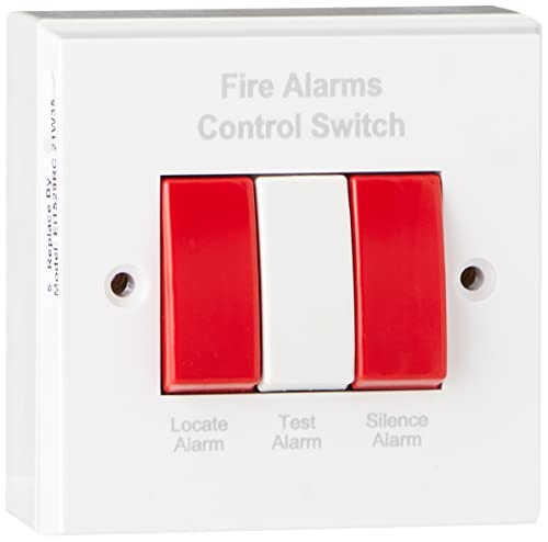 Aico EI1529RC Hardwired Smoke Alarm Remote Test, Hush & Locate Switch , White