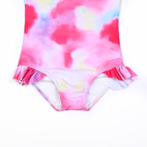Image of QPANCY Girls Swimsuits Unicorn Bathing Suits Toddler Kids One Piece Swimwear