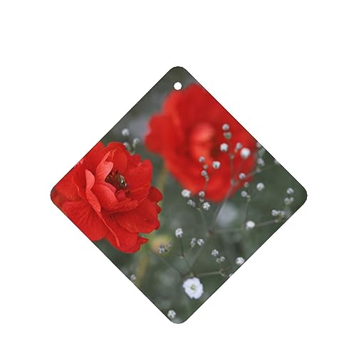 Red Flowers ԗpF p[\iCYꂽXCX J[A}Zs[^ubg ݂艺F܃J[h [vt 4 ԂƂ̑p