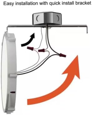 Commercial Electric 15 in. Brushed Nickel New Ultra-Low Profile Integrated LED Flush Mount 5CCT (2-Pack)