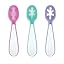 Pink, Aqua & Purple