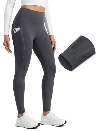 Leggings de sport polaire pour running hivernal et randonnée fraîche
