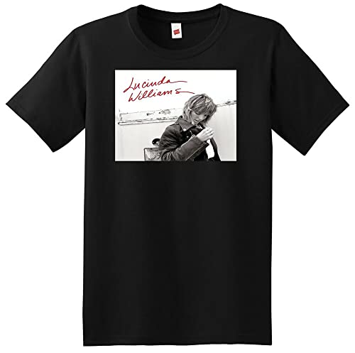 Photo de Metromania Lucinda Williams T Shirt Lucinda Williams Vinyl CD Cover Small Medium Large XL Black 3XL
