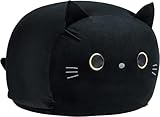 CueBear ぬいぐるみ収納袋 布団収納袋 クッションになるカバー 黒猫デザイン 多機能収納 布団を入れてクッションになる! 省スペース 衣類なども収納可能!柔らかい生地 肌触りが良い 癒しグッズ 子供プレゼント stuffed animal storage
