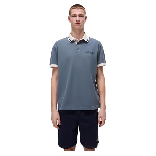 Napapijri Zeri Short Sleeve Polo XL haut casual masculin en piqué