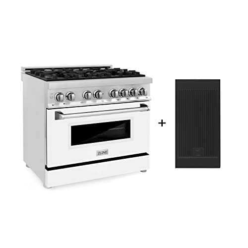 ZLINE 36" 4.6 cu. ft. Electric Oven and Gas Cooktop Dual Fuel Range