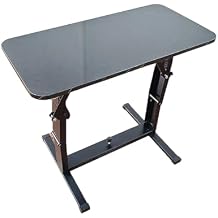 RV Folding Table Collapsible Table Folding Camping Table Push-Pull Lift Dining Tables Removable RV Table, for Patio, Yacht, Caravan, Outdoor, Beach, Indoor Color Black
